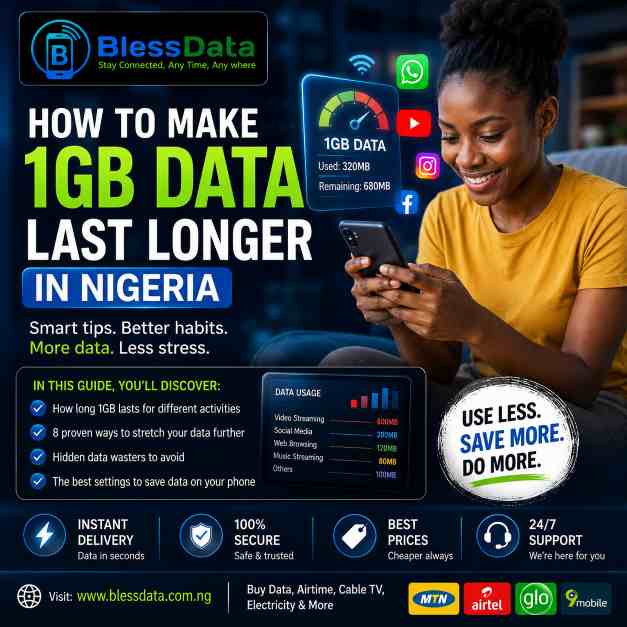 How to Make 1GB Data Last Longer in Nigeria