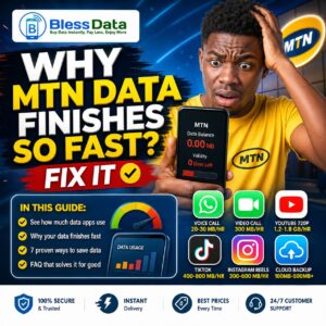 Why your Mtn data finish fast