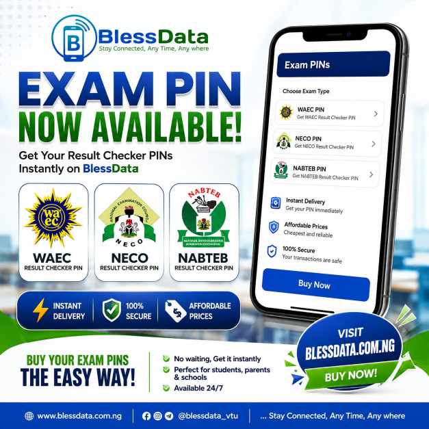 BUY WAEC NECO NABTEB PIN ONLINE
